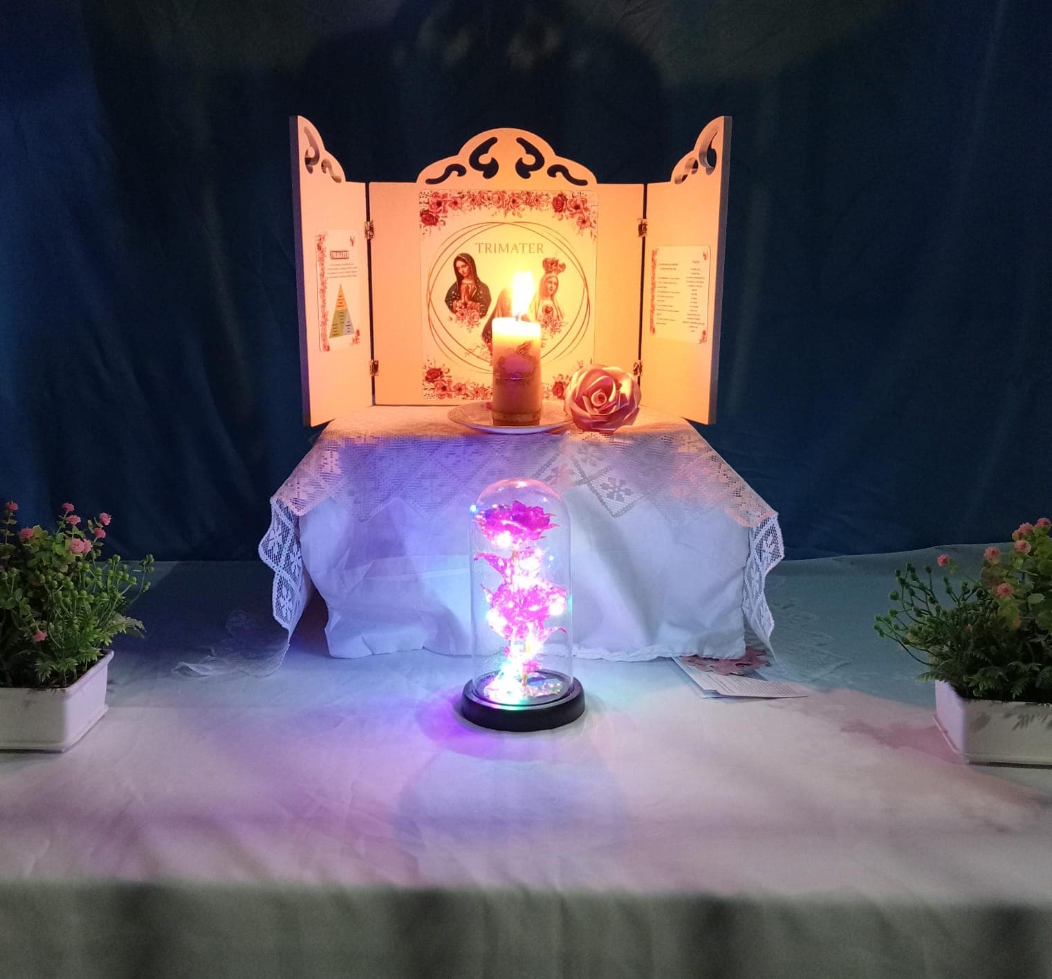 Altar de oración de TRÍMATER